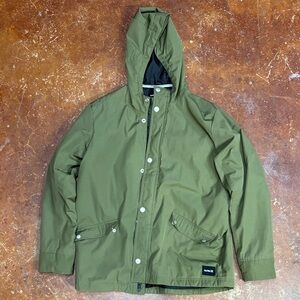 Hurley Olive Green Parka/Raincoat for Men